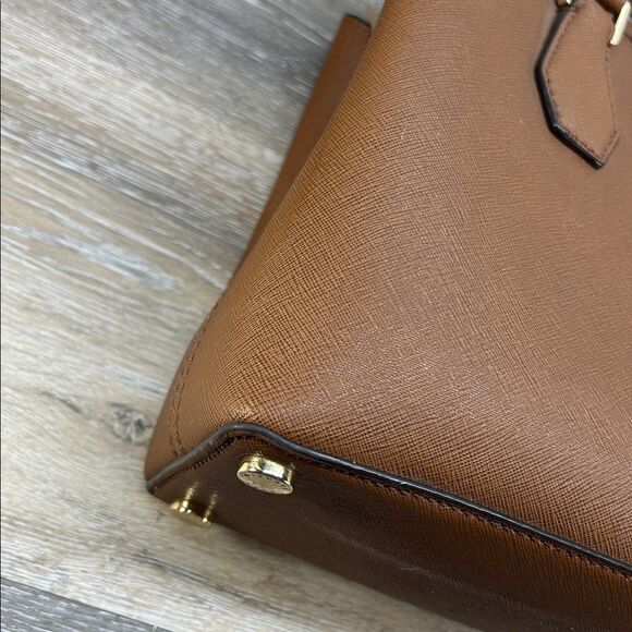 4211 Michael Kors Tan Satchel Bag 244654211 - Picture 9 of 16